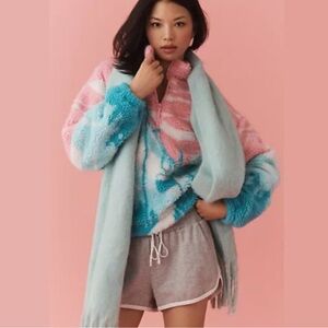 Beach Riot Pink and Blue Sweater